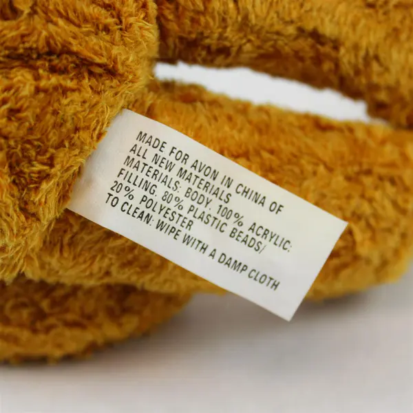 Avon 2001 Breast Cancer Crusade Bear Vintage 6" Stuffed Plush