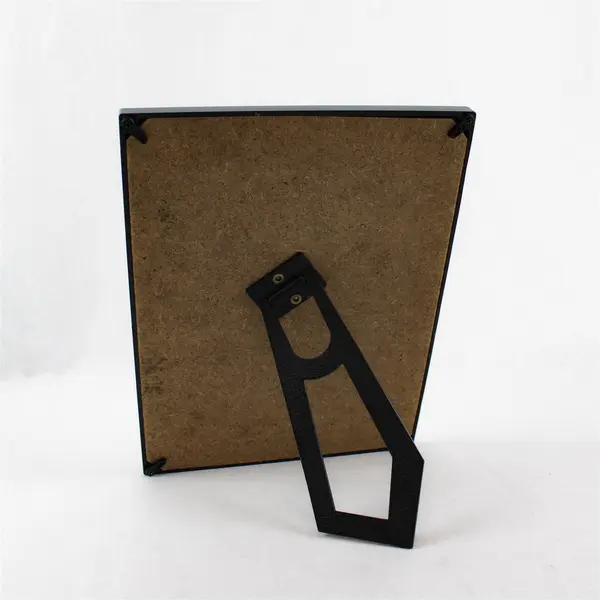 Shabby Chic Pink Crackle 5x7 Plastic Picture Frame 