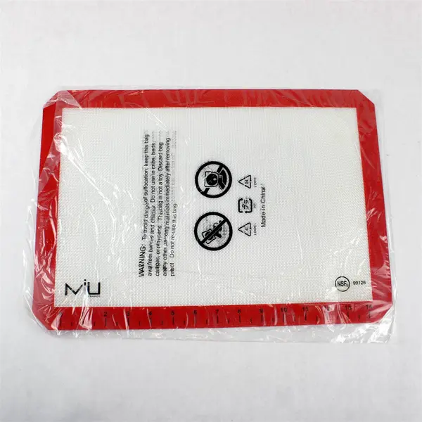 Lot of 3 Miu France Silicone Baking Mats 9" &  14" Nonstick