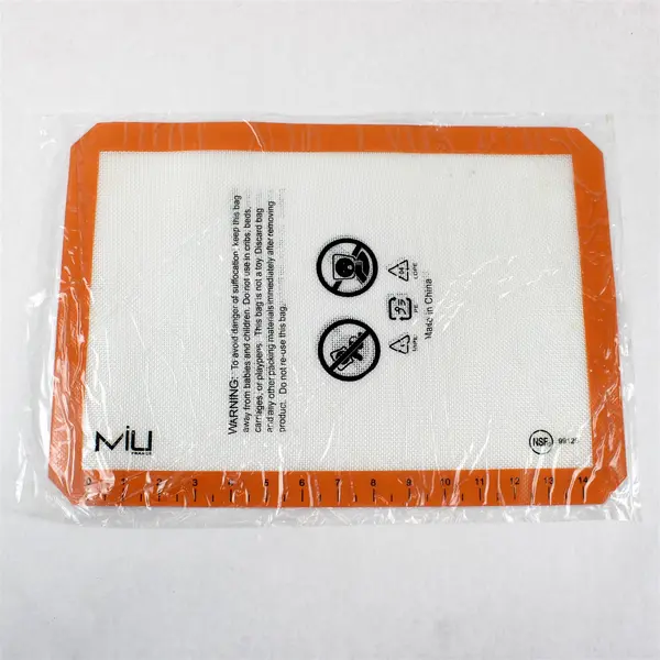 Lot of 3 Miu France Silicone Baking Mats 9" &  14" Nonstick