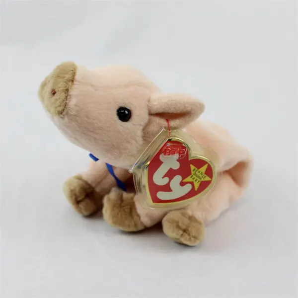 Ty Beanie Baby - Knuckles the Pig (5 inch) 1999 Rare Tag Protector