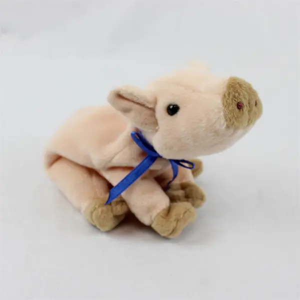 Ty Beanie Baby - Knuckles the Pig (5 inch) 1999 Rare Tag Protector