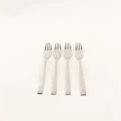 Lot of 4 WMF Flatware WMF174 Stainless Steel Glossy Dining Salad Forks