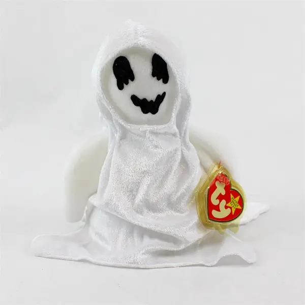 Ty Beanie Baby Sheets (Ghost 1999) Halloween Tag Protector