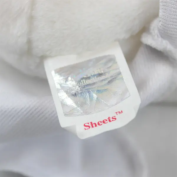 Ty Beanie Baby Sheets (Ghost 1999) Halloween Tag Protector