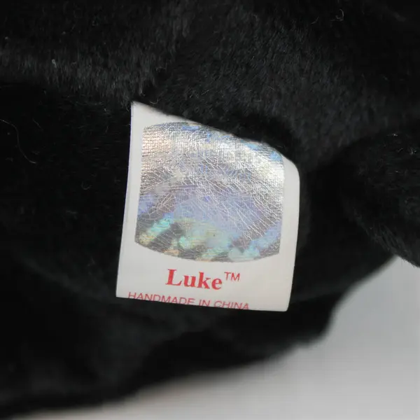Ty Beanie Babies Luke the Dog 1998/1999 Plush Toy with Tag Protector