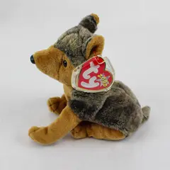 Ty Beanie Baby Sarge (Dog German Shepherd 2000) Tag Protector