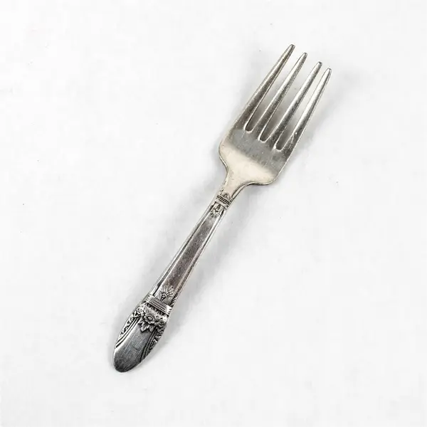 Lot Of 4 Wm Roger & Sons First Love (Silverplate) Flatware Baby Forks
