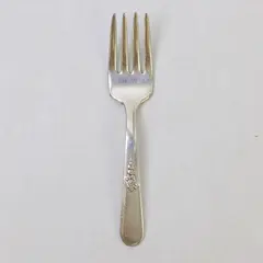 Homes & Edwards Youth Pattern (Silverplate) Flatware Baby Fork 4.5" Long