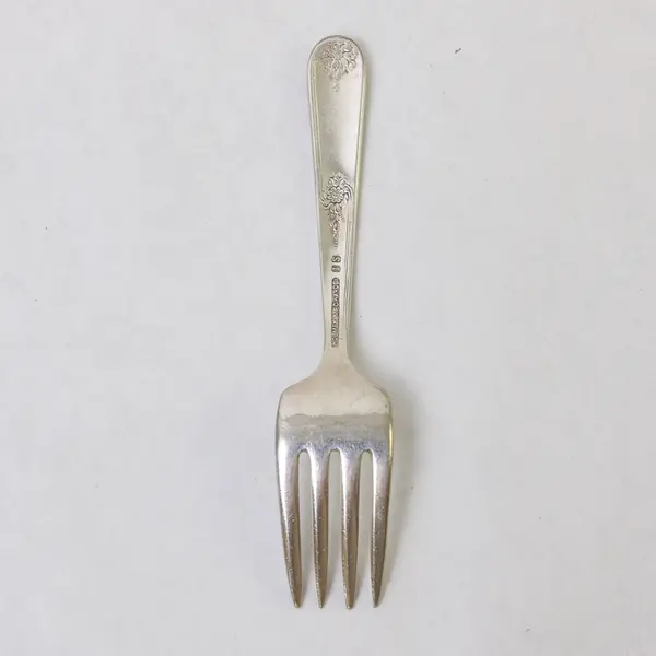 Homes & Edwards Youth Pattern (Silverplate) Flatware Baby Fork 4.5" Long