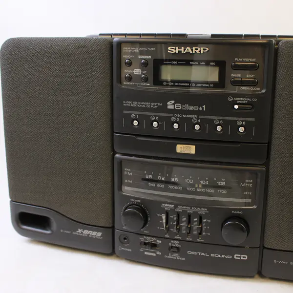 Sharp WQ-CH600 Compact Shelf Stereo System Tested 