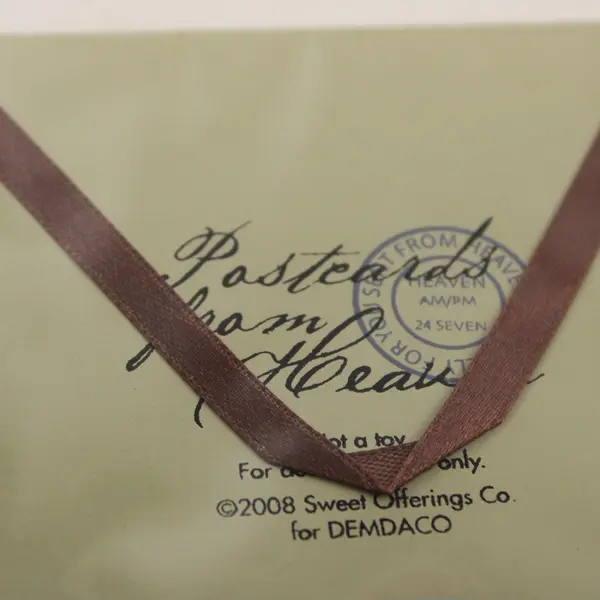 Demdaco "Believe" 2008 Postcards From Heaven Hanging Plaques Series 6.25" x 4"