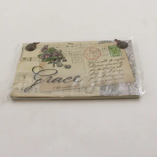 Demdaco "Grace" 2008 Postcards From Heaven Hanging Plaques Series 6.25" x 4"