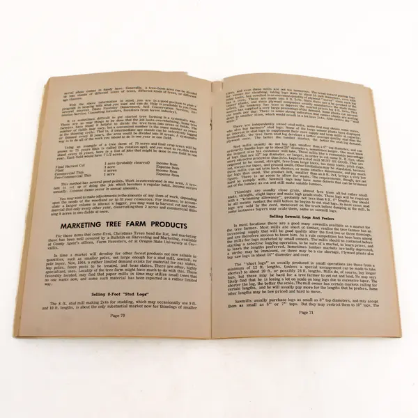Tree Farmer's Handbook Ward K. Richardson 1965 Paperback