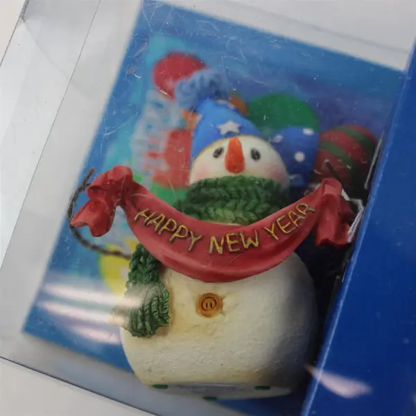 Vintage 1998 Roman, Inc. Snowmen of the Month - January
