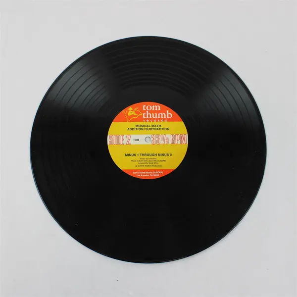 MUSICAL MATH Addition/Subtraction LP + Workbook  12" Vinyl Record