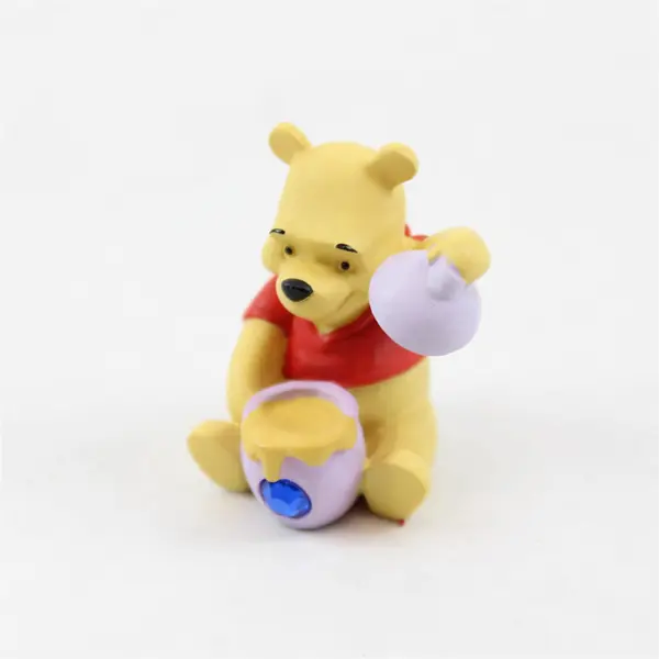 New Disney Winnie the Pooh Bear with Honey Pot Figurine Collectible