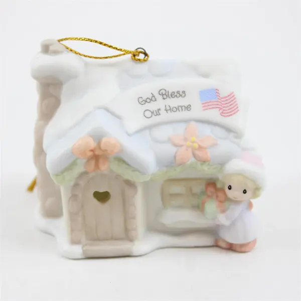 Precious Moments Sugar Town Personalized House Ornament 4 in New