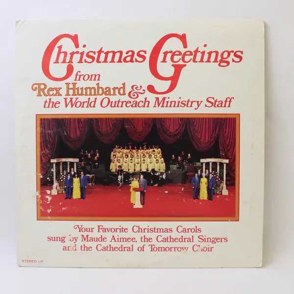 Christmas Greetings from Rex Humbard & the World Outreach Ministry Staff 