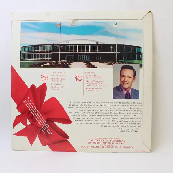 Christmas Greetings from Rex Humbard & the World Outreach Ministry Staff 