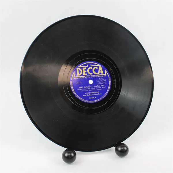 Guy Lombardo You Stepped Out Of a Dream/The Band Played on 10" Shellac Record.