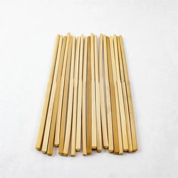 Lot of 19 Chopsticks with Clear Glass Cylinder Holder Used