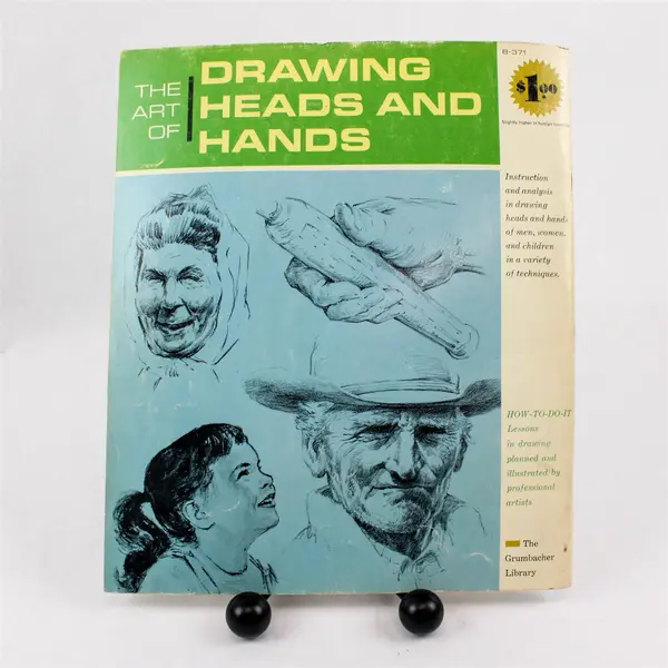 The Art of Drawing Heads & Hands Grumbacher Library Paperback 1966 