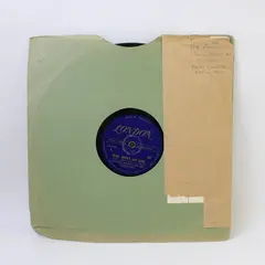 Ronnie Munro Wine, Women And Song/Roses of The South-Waltz 10" Shellac