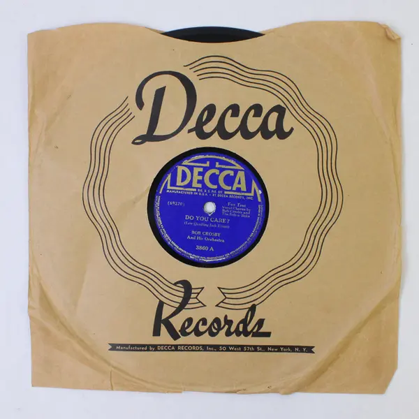 Bob Crosby  Do You Care? Will You Still Be Mine? 10" Shellac