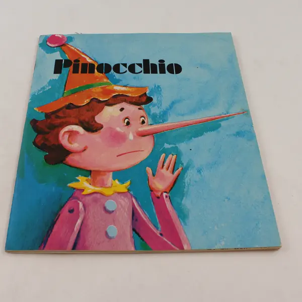 Pinocchio with  Children's  Book / 7" Vinyl Record