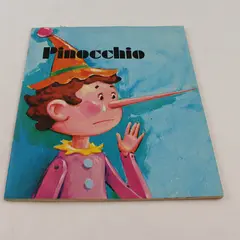 Pinocchio with  Children's  Book / 7" Vinyl Record