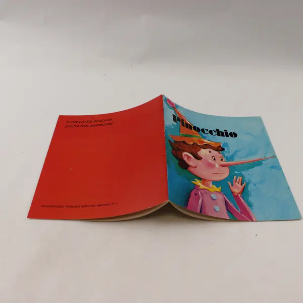 Pinocchio with  Children's  Book / 7" Vinyl Record