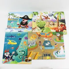 Mixed Lot of 4 Children's Educational Learning Jigsaw Puzzles
