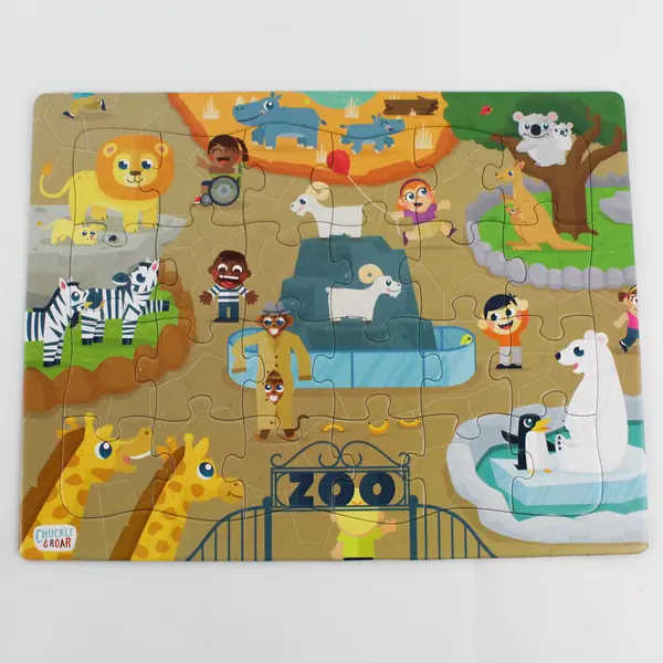 Mixed Lot of 4 Children's Educational Learning Jigsaw Puzzles