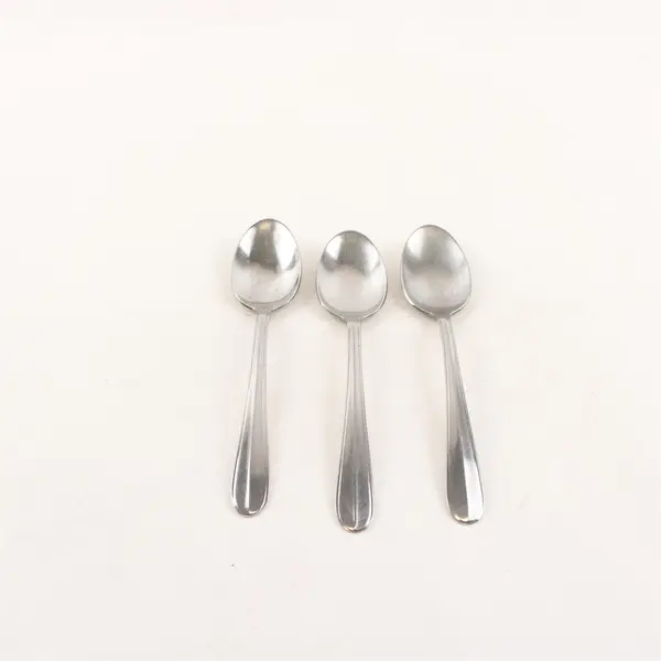 Lot Of 3 International Silver (Silco) Bradford Pattern 18/8 SS Teaspoons 6" Rare