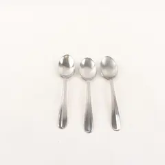 Lot Of 3 International Silver (Silco) Bradford Pattern 18/8 SS Teaspoons 6" Rare