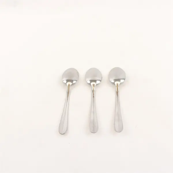 Lot Of 3 International Silver (Silco) Bradford Pattern 18/8 SS Teaspoons 6" Rare