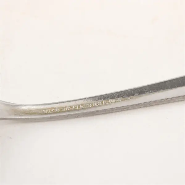 Lot Of 5 International Silver (Silco) Bradford Pattern 18/8 SS Forks 7.25" Good