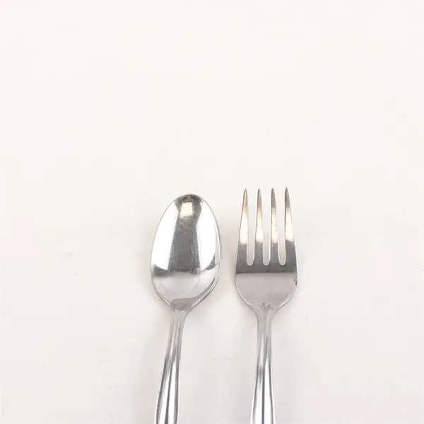 Lot of 2 International Silver Chapel Hill Pattern SS 1 Teaspoon 1 Salad Fork 6" 