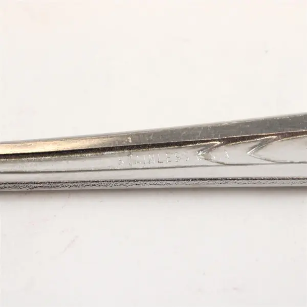 Ekco Silver EKS7 Pattern Stainless Square Bowl Dinner Fork 7.25" Long Good 