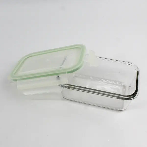 Snapware Glasslock Small Rectangular Food Storage Container 6" x 4" x 2.5"