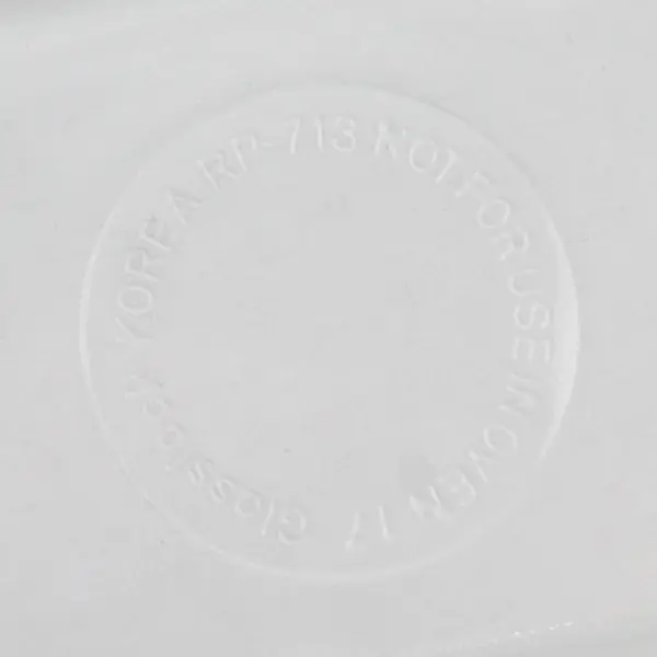 Snapware Glasslock Small Rectangular Food Storage Container 6" x 4" x 2.5"