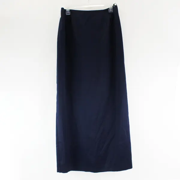 Alex Evenings Midnight Blue Full-Length Skirt Women's Size 14