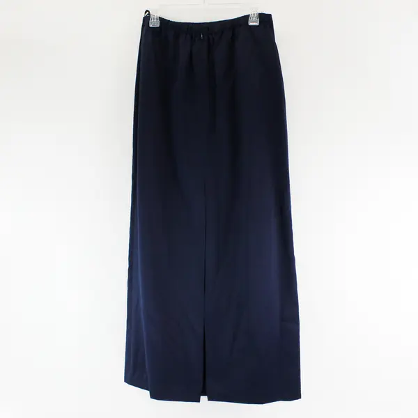 Alex Evenings Midnight Blue Full-Length Skirt Women's Size 14