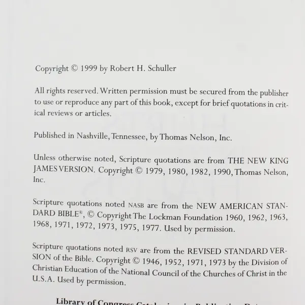 Turning Hurts Into Halos and Scars into Stars Robert H Schuller 1999 Hardcover