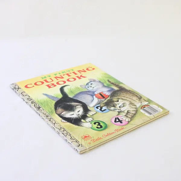 Vintage Lot of 3 Learning To Count Little Golden Books 1985 & 1957 Hardcover