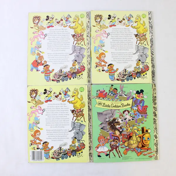 Vintage Lot of 4 Christian Theme Little Golden Books 1978 1985 1975 & 1986 HC