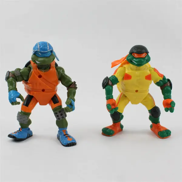  Lot Of 6 Playmates 2002-2003 Teenage Mutant Ninja Turtles Figures & Vehicles