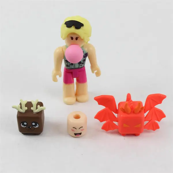 Lot of 14 Roblox Figures, Pets, and Accessories - Good Condition
