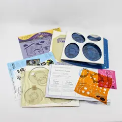 Lot of 17+ Scrapbooking & Mixed Media Art Stencils Templates